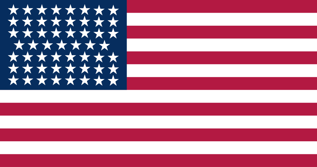 55 Star US Flag - Pax Historia