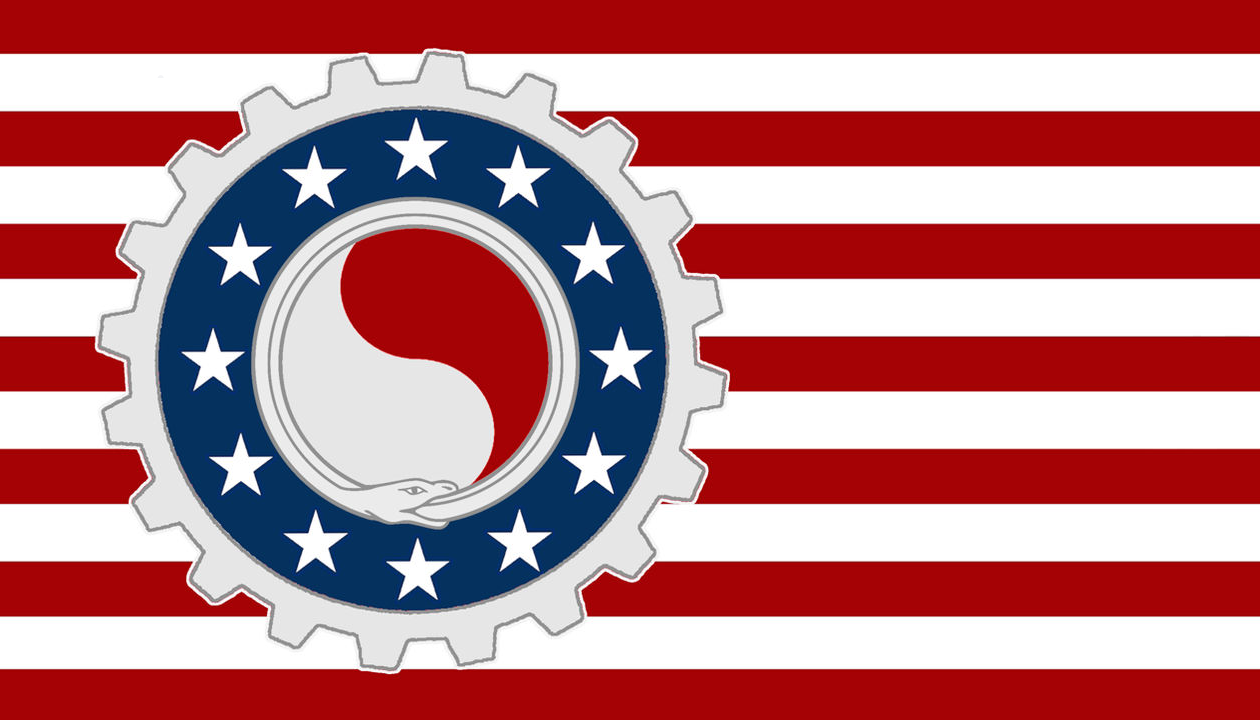 Alternate USA flag - Pax Historia