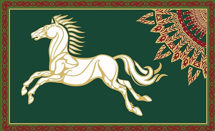 House Rohan Banner Banner Of Rohan - Pax Historia
