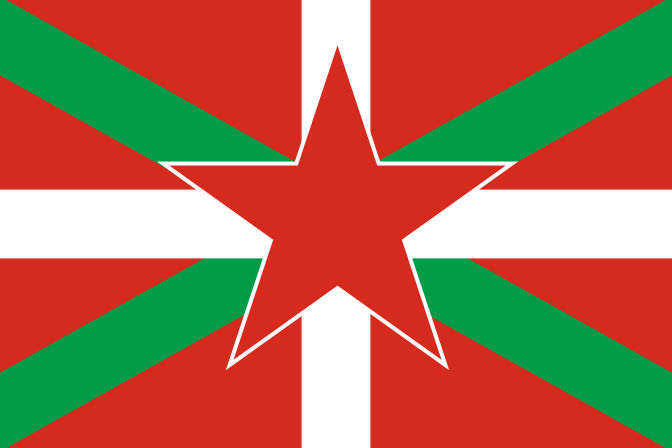 Pflag Basque Basque people's republic flag - Pax Historia