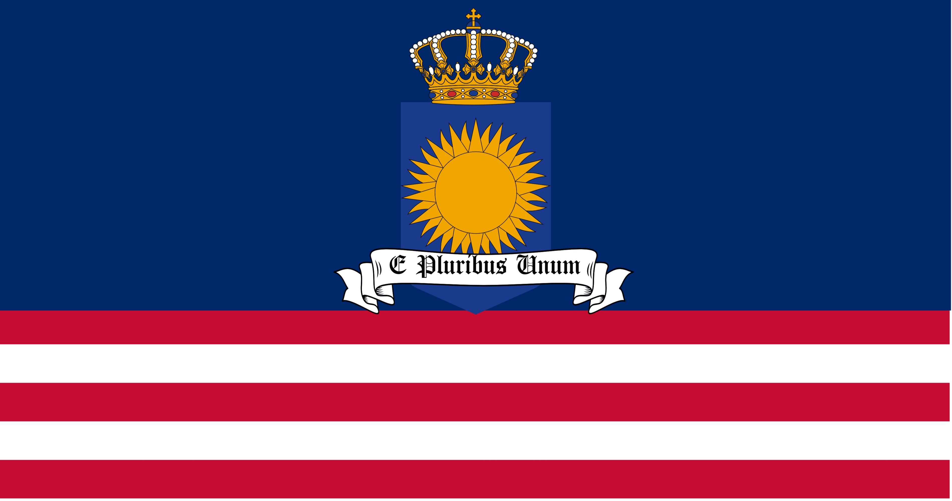 Constitutional Flags Constitutional Kingdom Of America - Pax Historia