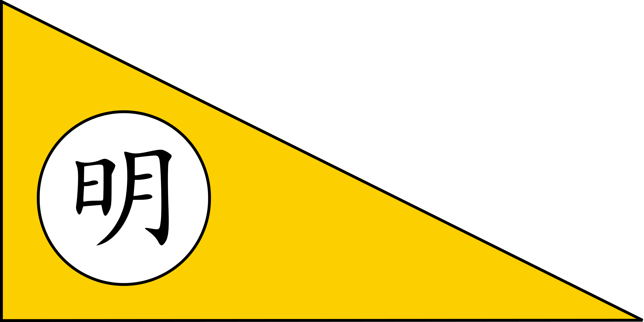 Fictional flag of the Ming Dynasty - Pax Historia
