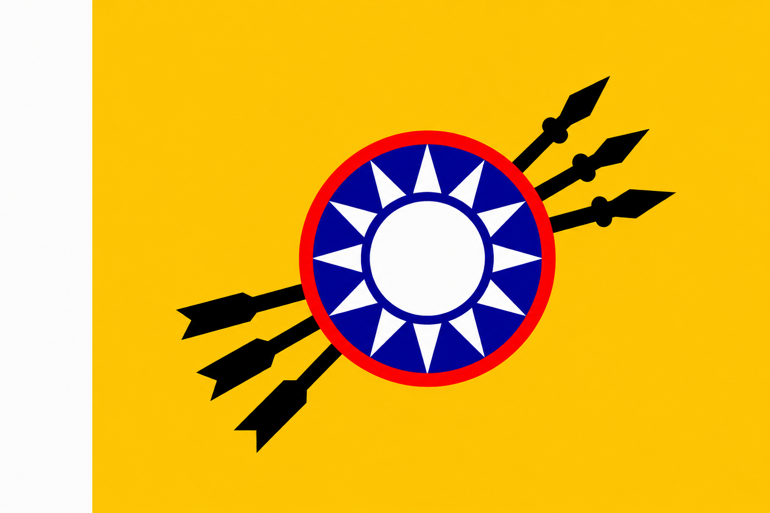 中国コレクション ニャニィ三顆 Flag of the China Youth League (1942-1945) - Pax Historia