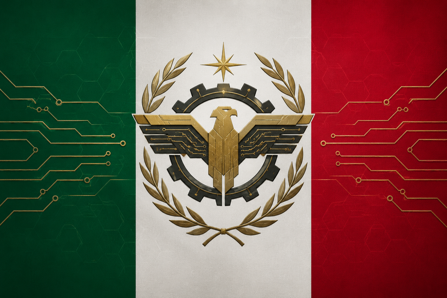 Flag of the Italian Technocratic Republic - Pax Historia