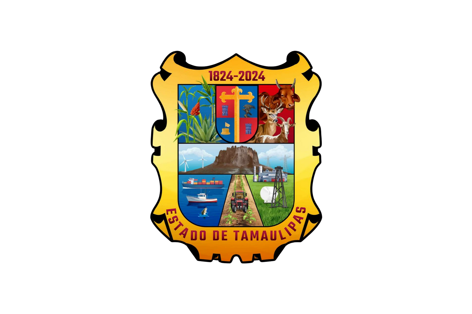 Coat of Arms of Tamaulipas - Pax Historia
