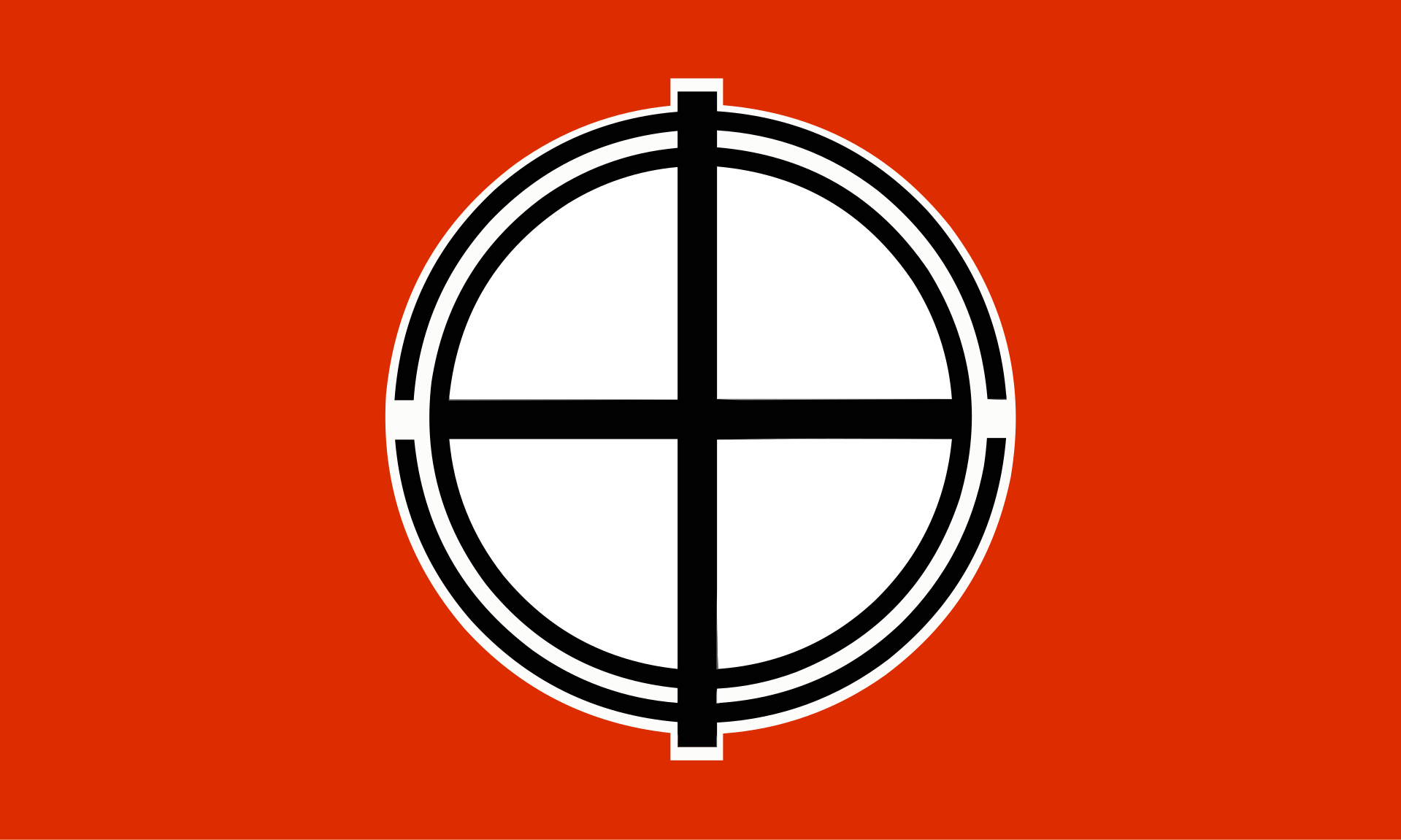 Flag of the Tōhōkai (Japanese Fascist organization) - Pax Historia