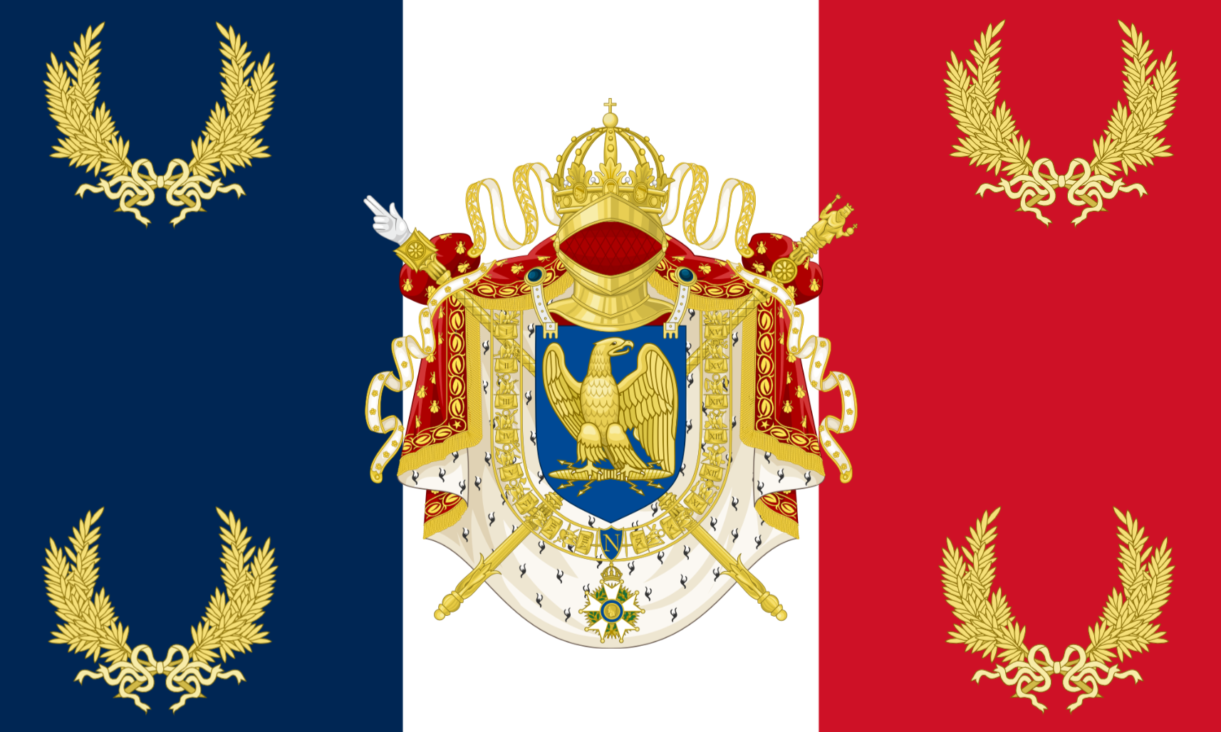 French Napoleonic Flag - Pax Historia