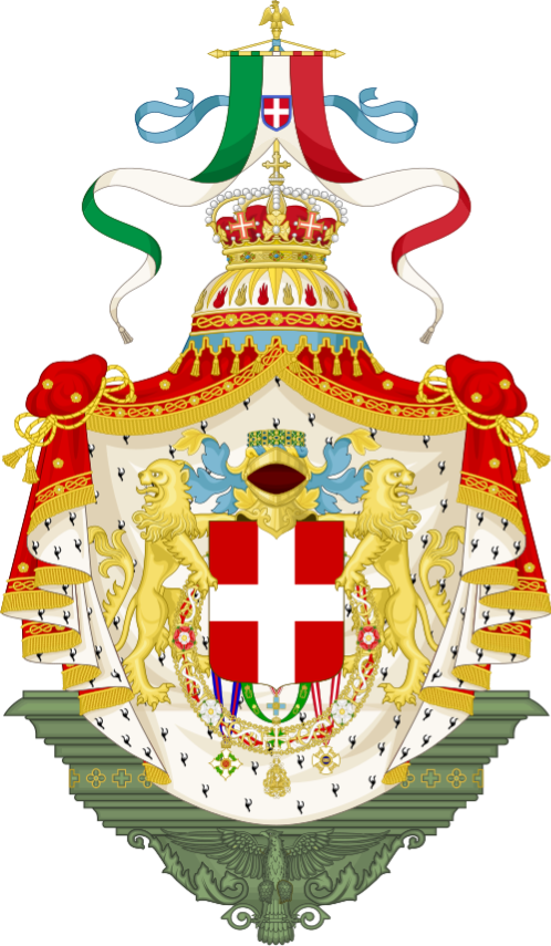 Great Coat of arms of the Kingdom of Italy - Pax Historia