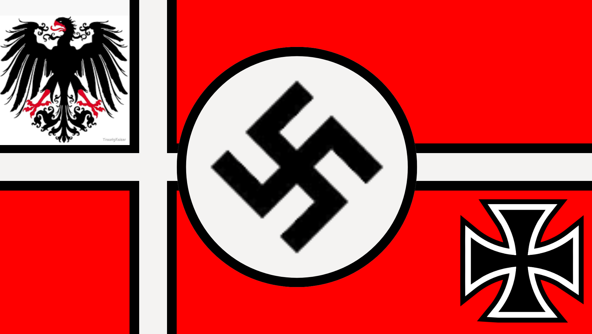 Greater Nazi State flag - Pax Historia