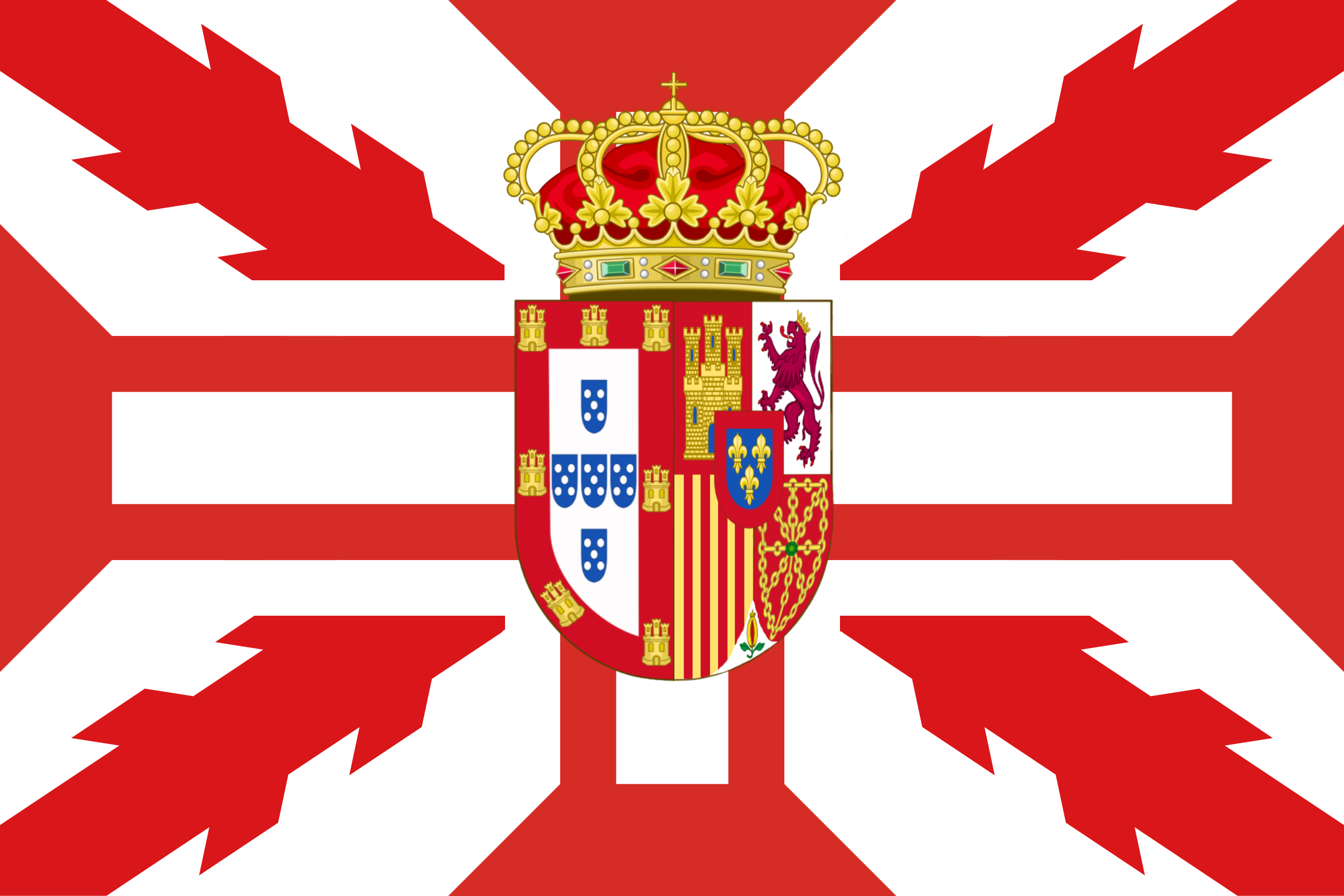 Iberian Union Alternative flag - Pax Historia