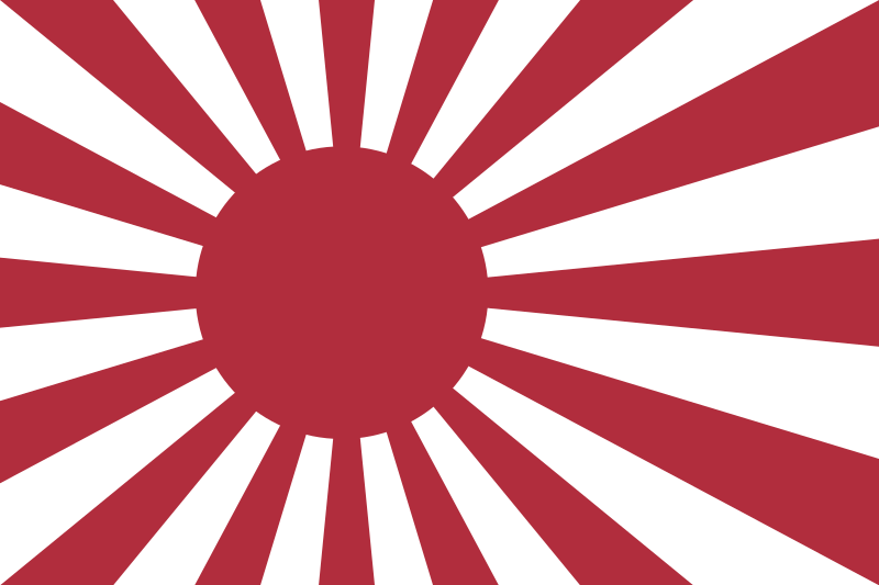 Japanese Flag: Military Flag (Imperial Japanese Navy) - Pax Historia