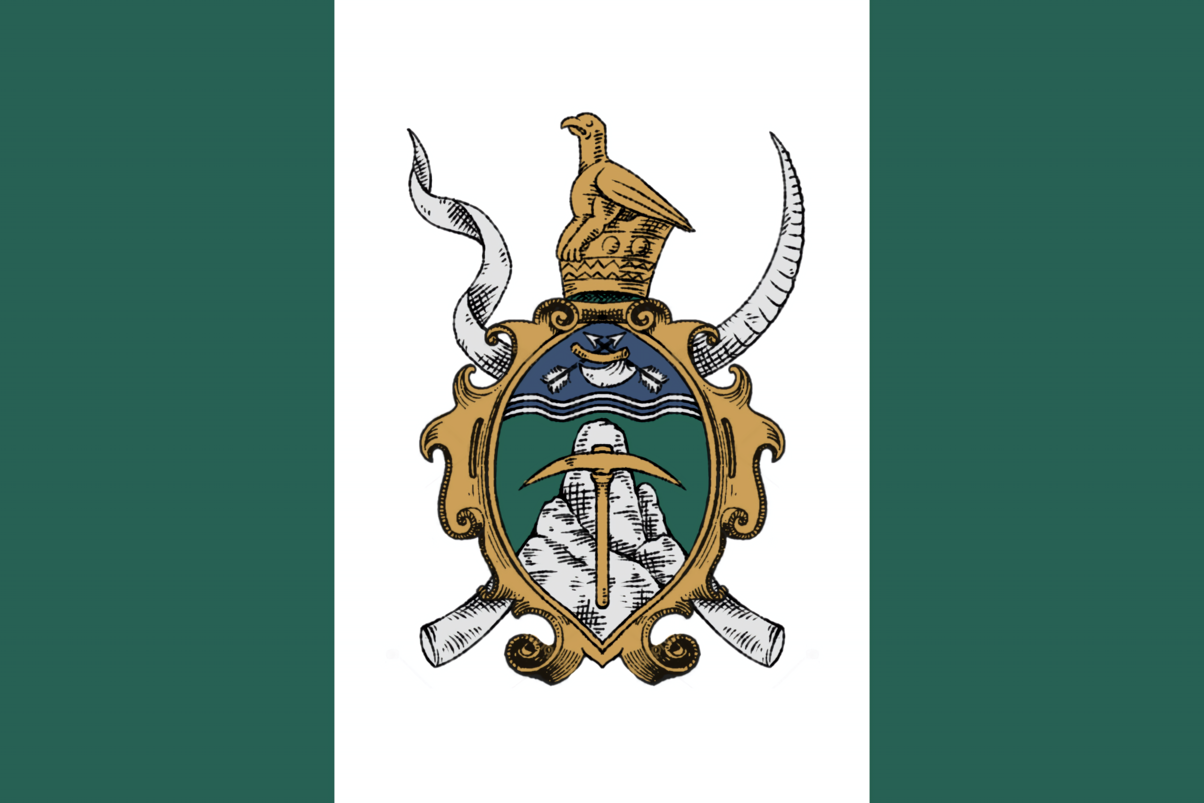 Republic of Rhodesia Flag (1918-) (Pax Austrica) - Pax Historia